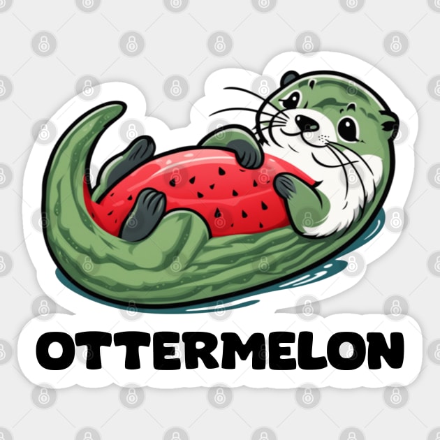 Ottermelon Sticker by TheUnknown93